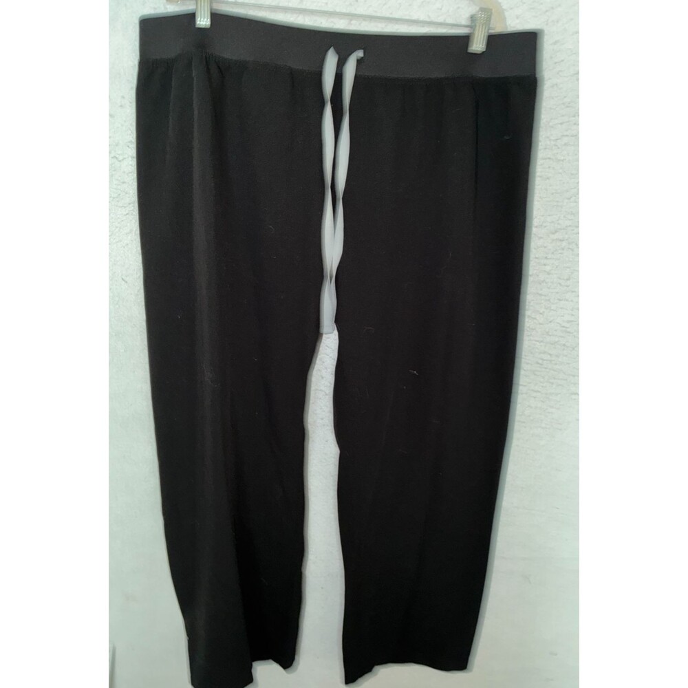 Figs Livingston Black Scrub Pants Petite Sz 3XL 3XLP Nursing PO 4215 Medical